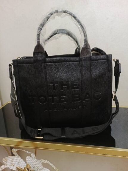 Le Tote Bag en Cuir Grainé